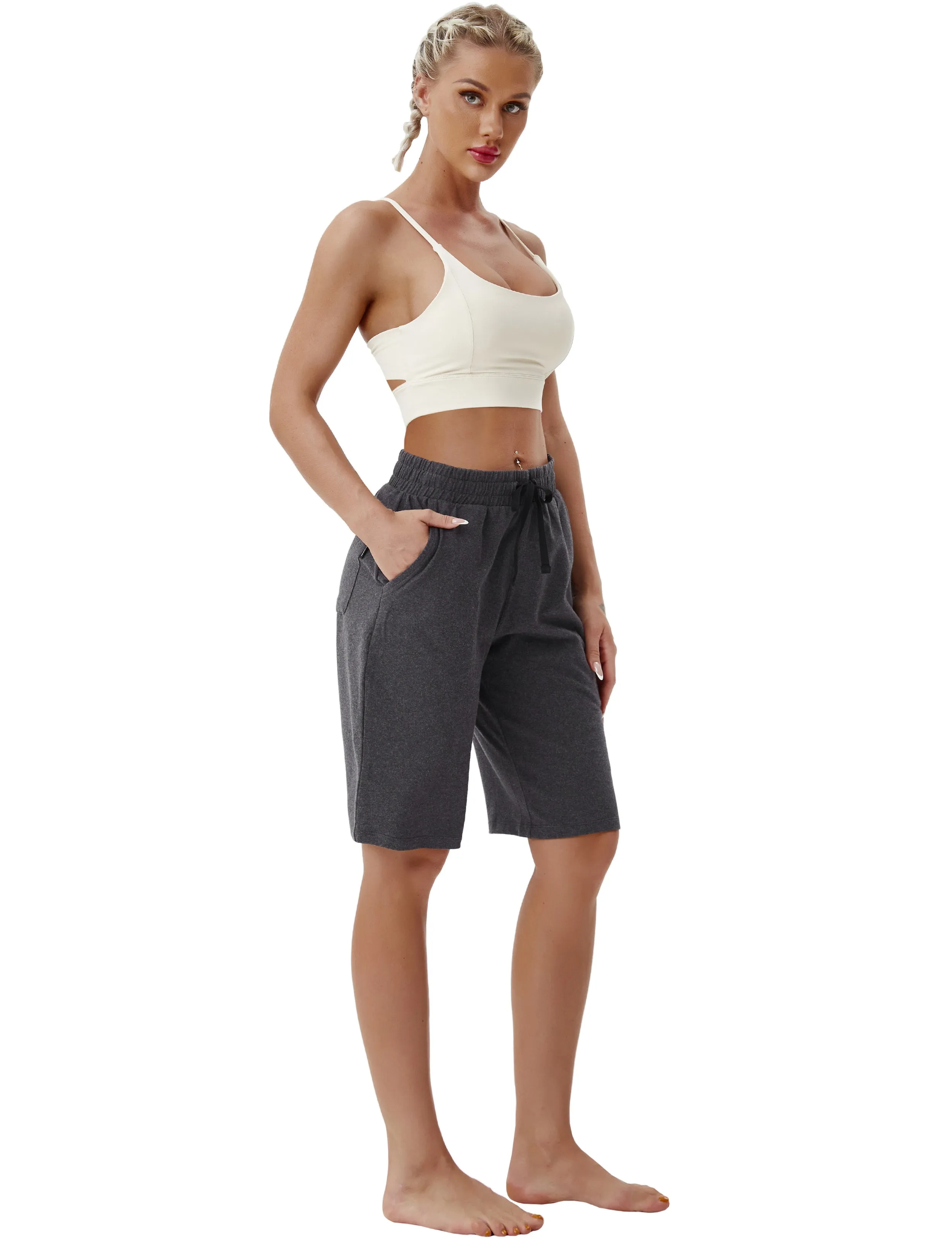 10" Joggers Shorts heathercharcoal_yoga