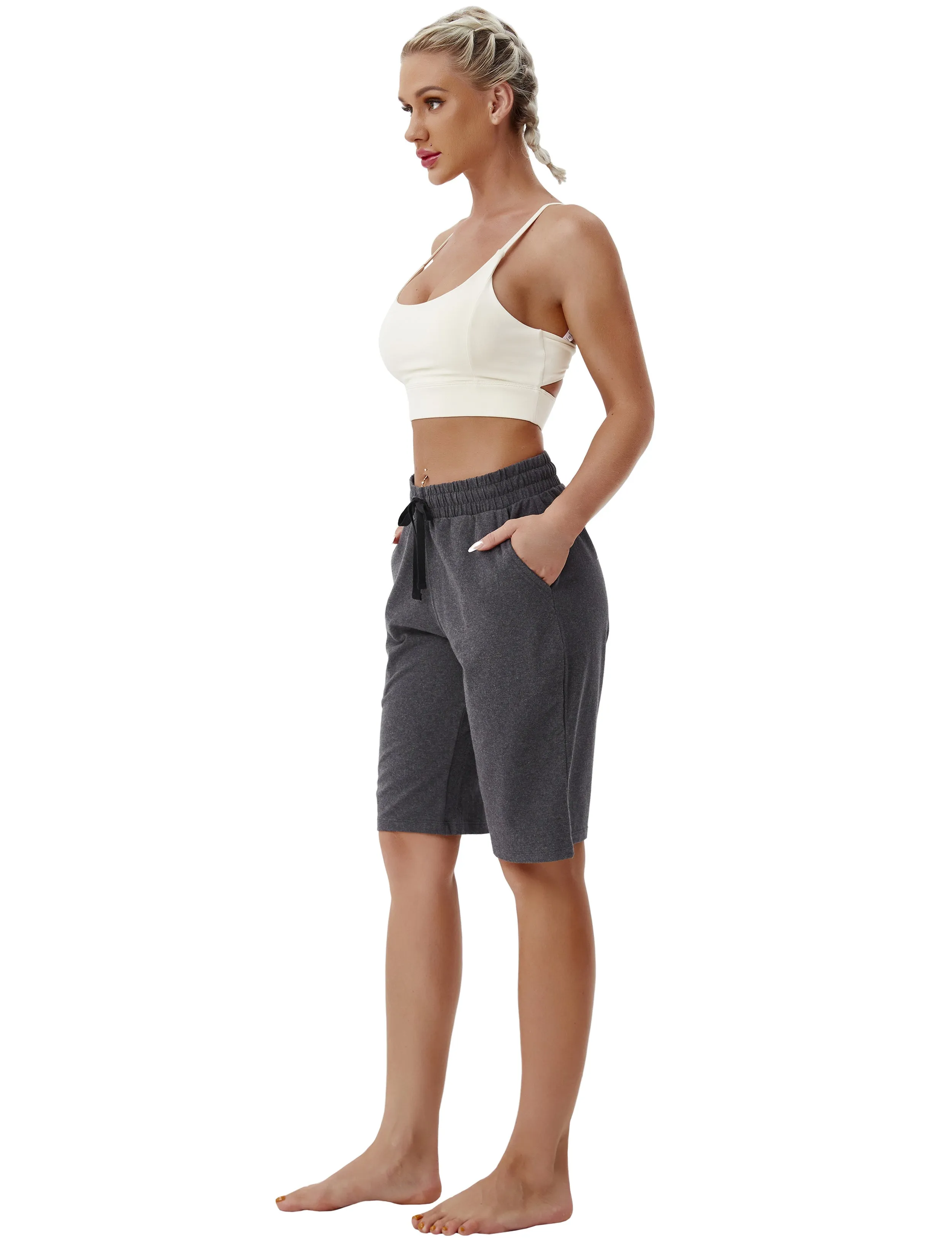 10" Joggers Shorts heathercharcoal_yoga