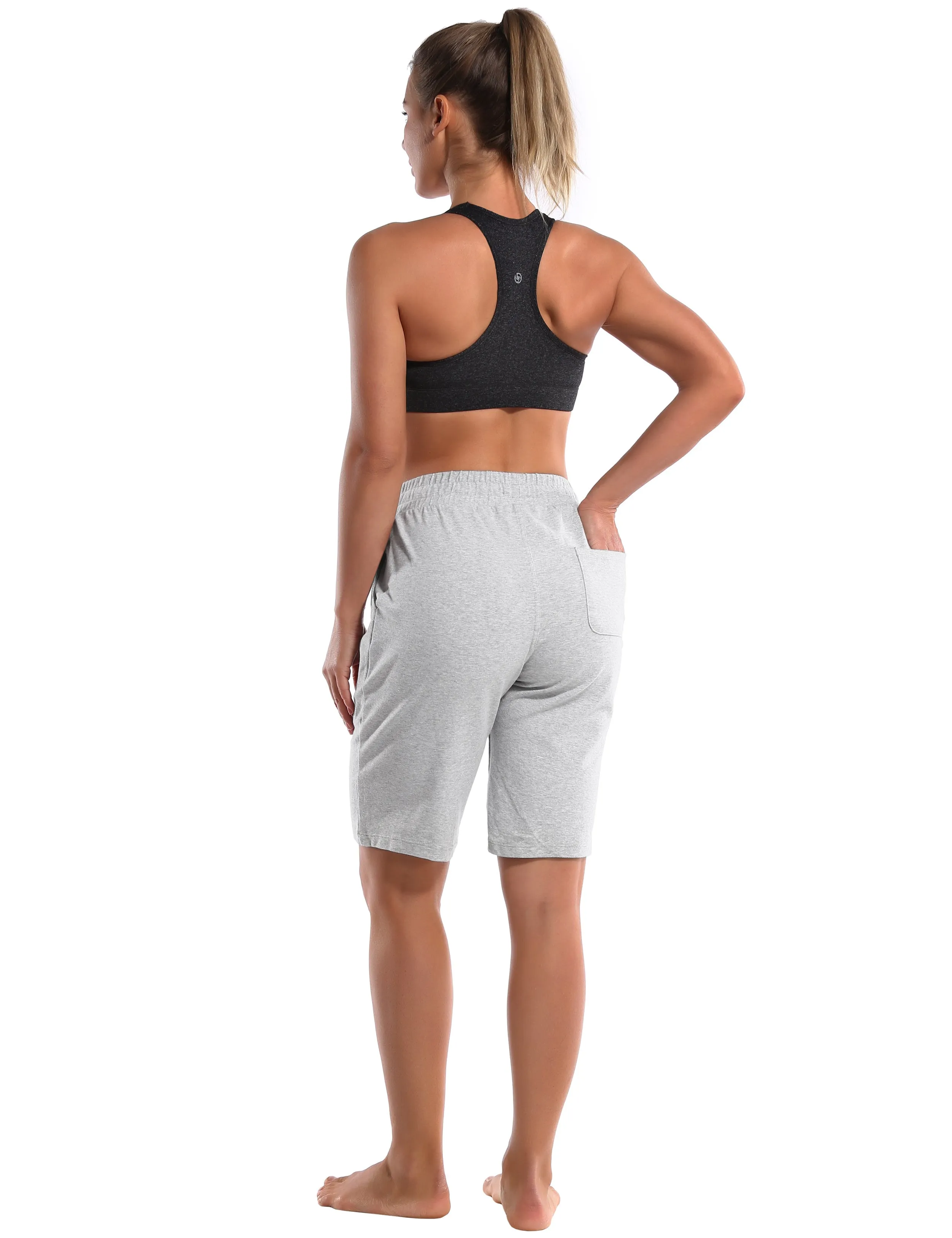 10" Joggers Shorts heathergray_Running