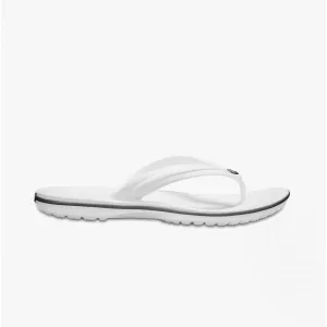 11033-100 CROCBAND FLIP Unisex Flip-Flops White