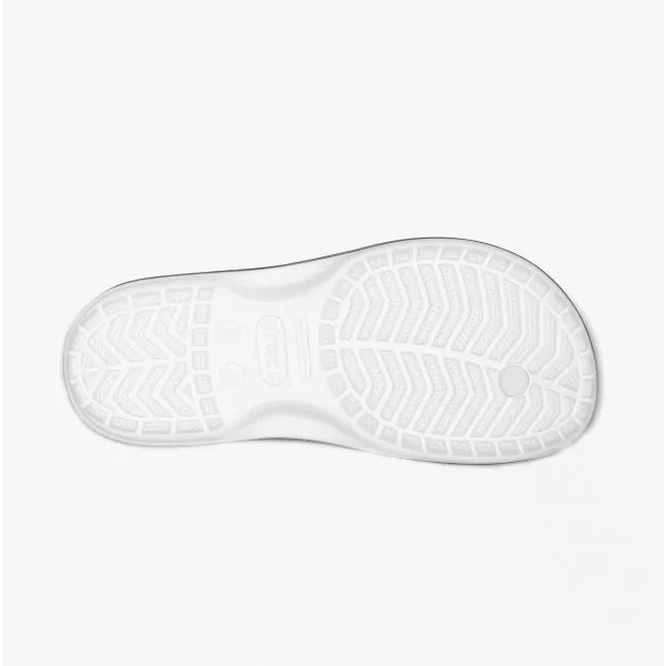 11033-100 CROCBAND FLIP Unisex Flip-Flops White