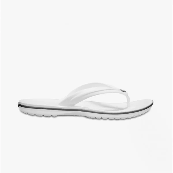 11033-100 CROCBAND FLIP Unisex Flip-Flops White