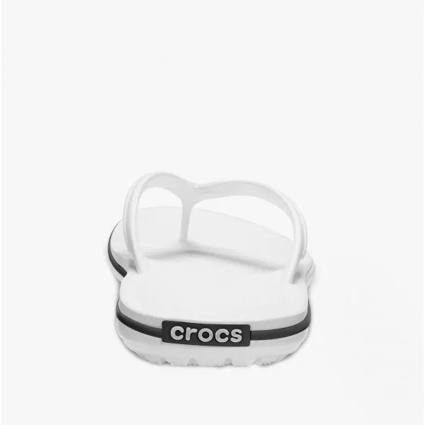 11033-100 CROCBAND FLIP Unisex Flip-Flops White