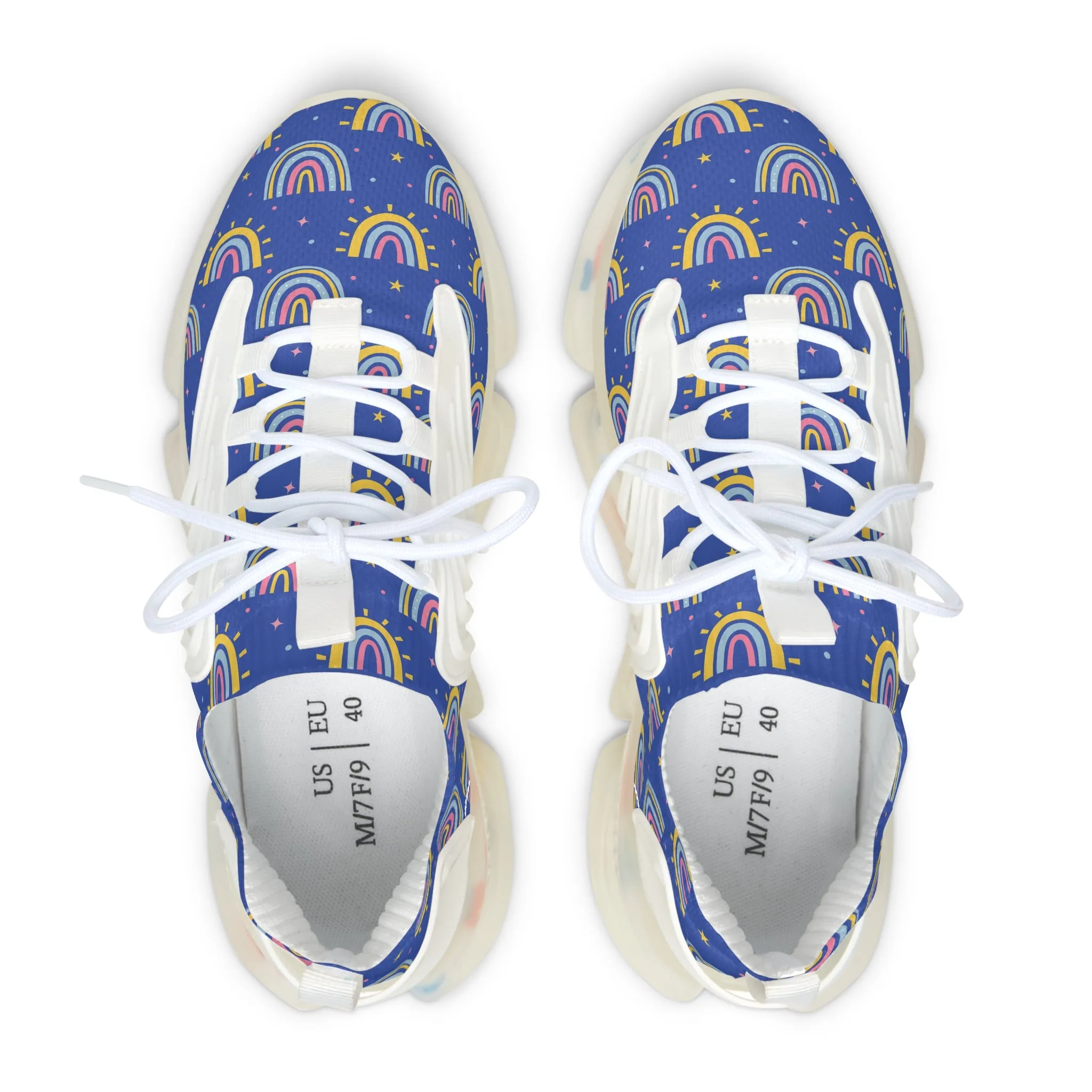 Baby Cute Rainbow Women's Mesh Sneakers