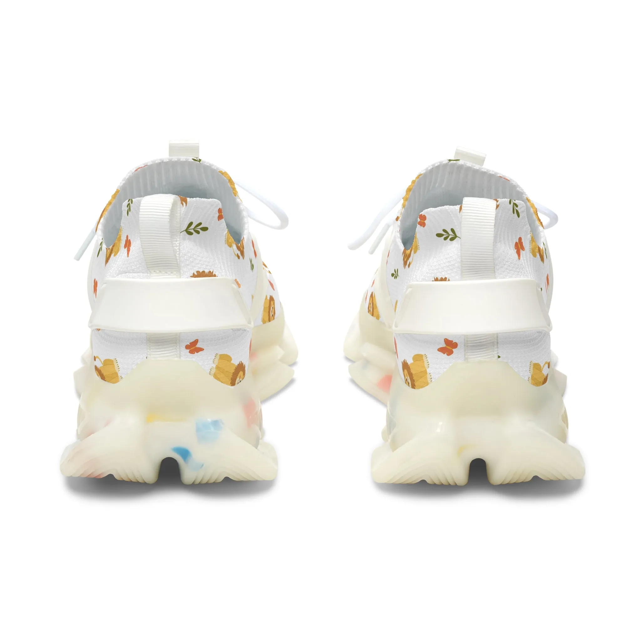 Cute Lion Women's Mesh Sneakers