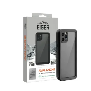 Eiger - iPhone 14 Pro Avalanche Case, Waterproof Outdoor Protective Cover IP68 (EGCA00385) - Black