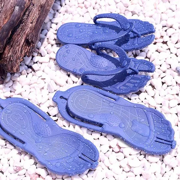 Foldable Beach Flip Flops (2pc)