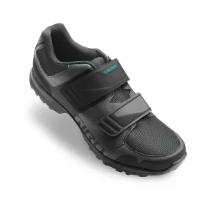 Giro Berm Women'S Mtb Cycling Shoes 2019: Titanium/Dark Shadow 41