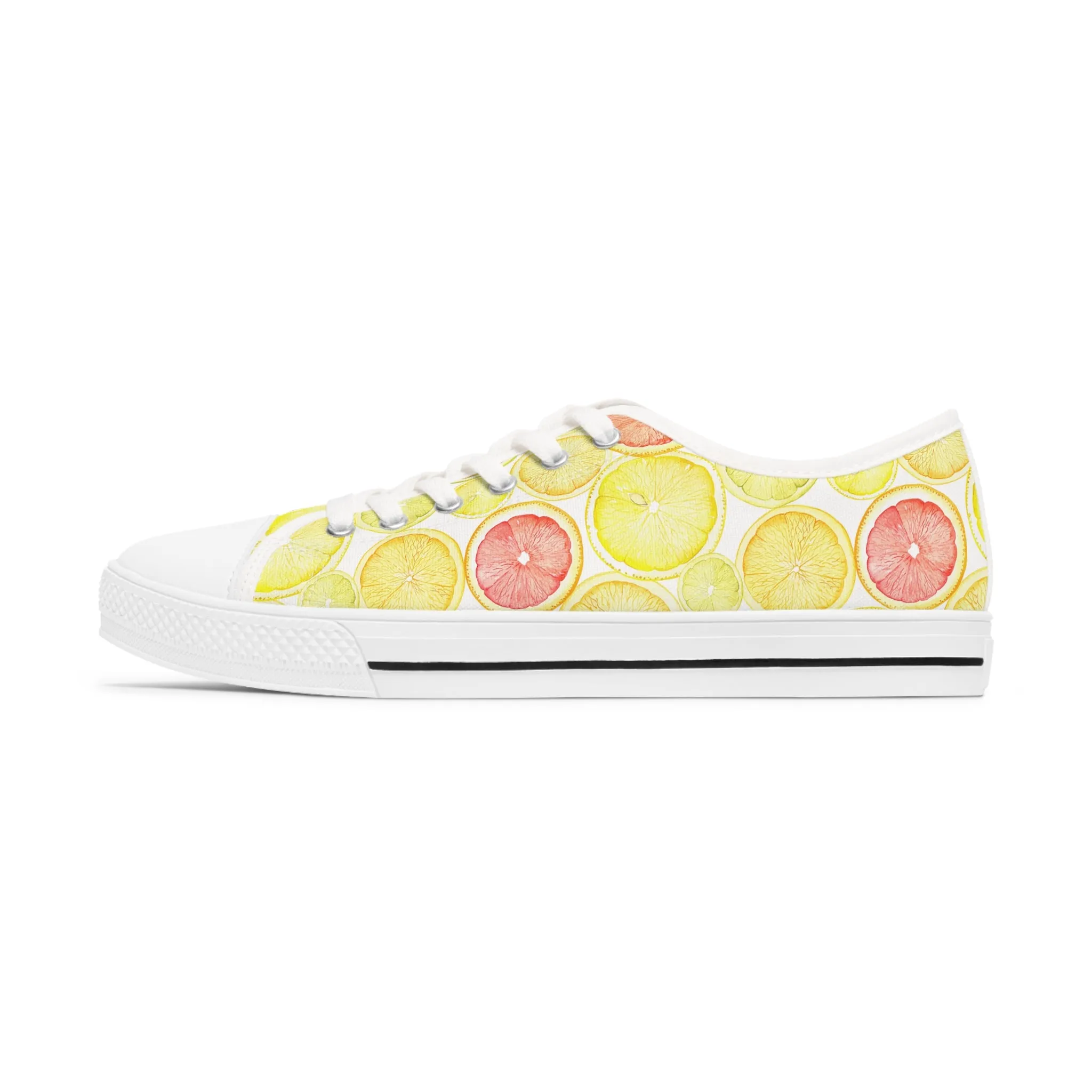 Grapefruit Women's Low Top Sneakers
