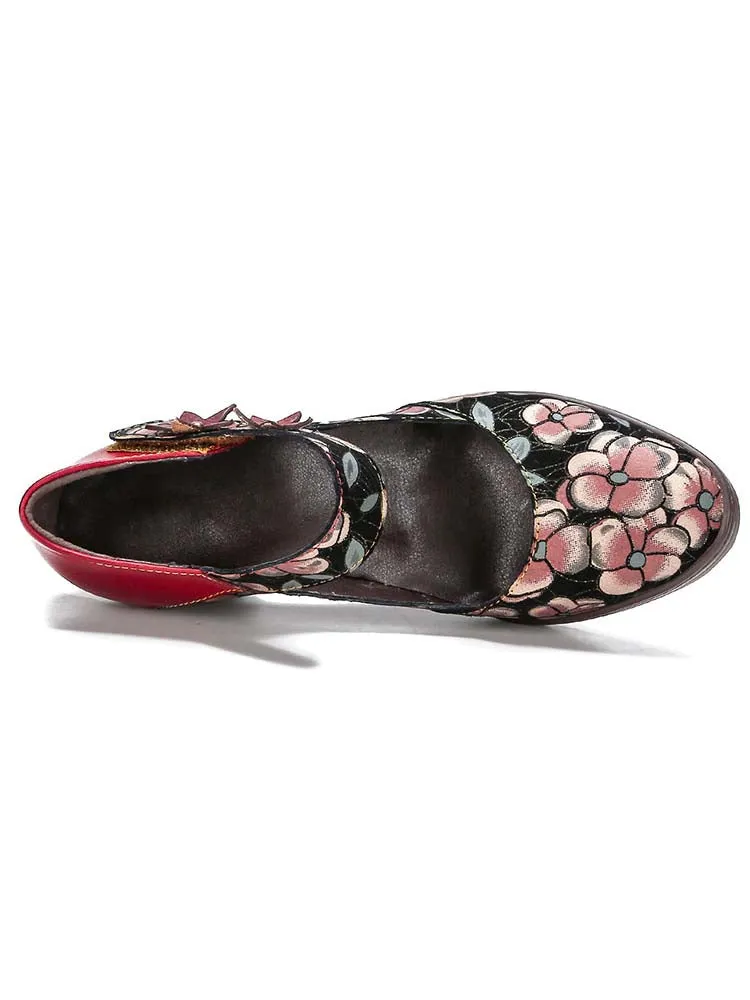 Hand-Painted Artisan Elegant Shoes