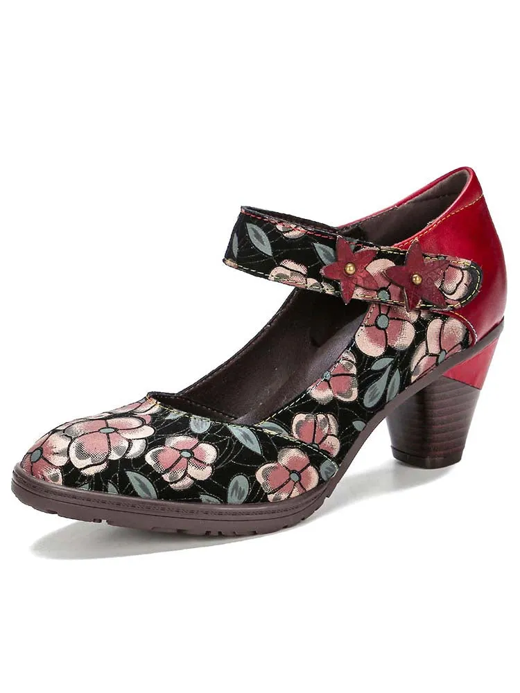 Hand-Painted Artisan Elegant Shoes