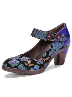 Hand-Painted Artisan Elegant Shoes