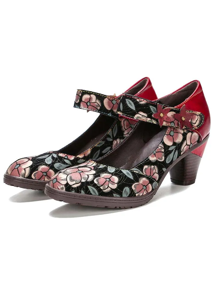 Hand-Painted Artisan Elegant Shoes