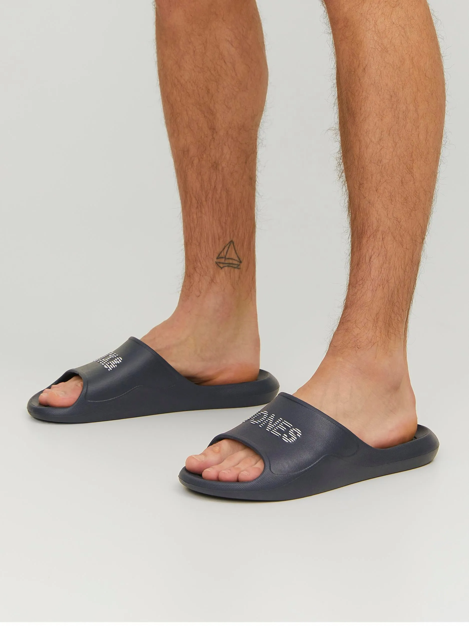 Jack & Jones Garrix Moulded Slider Black