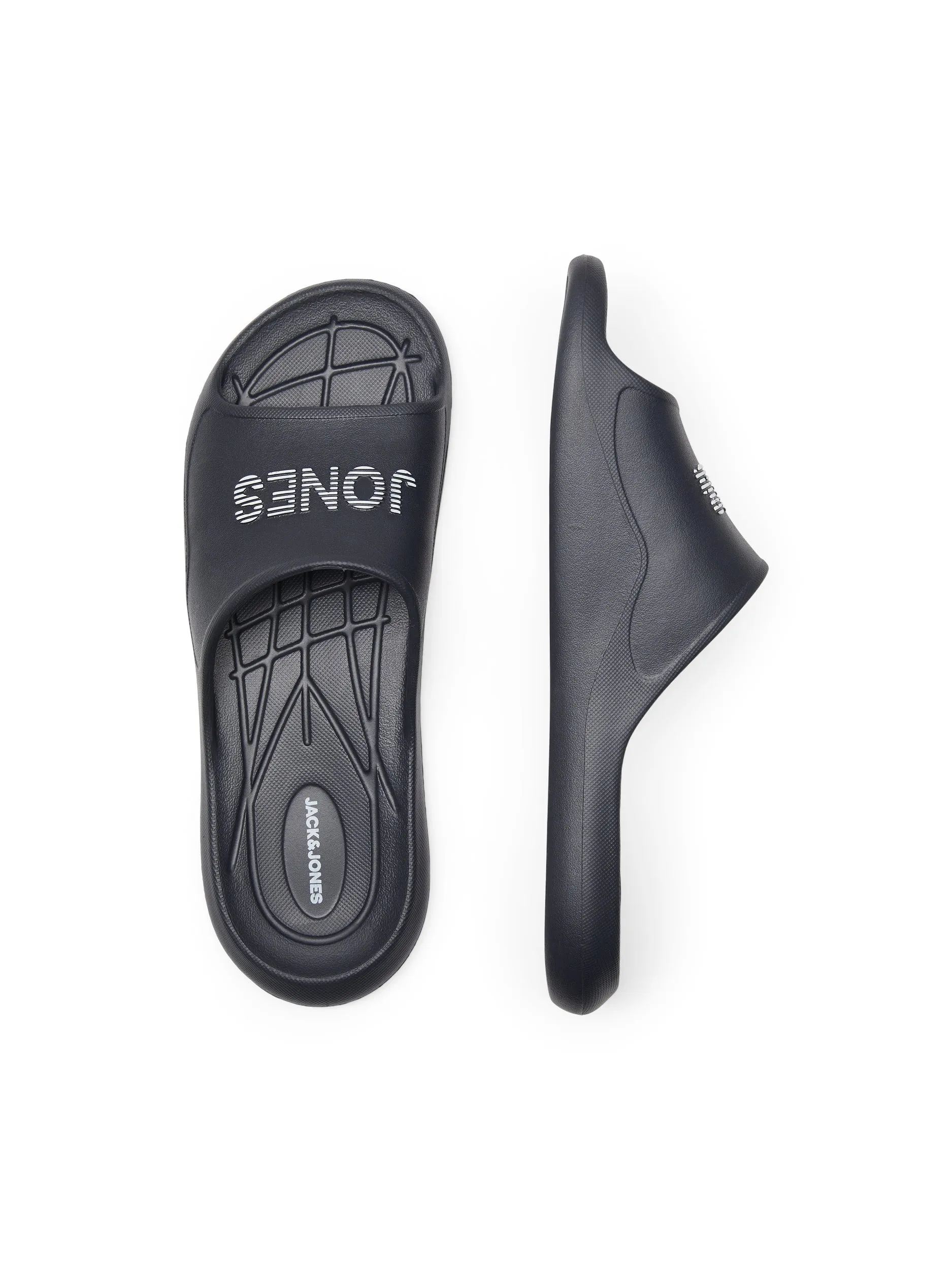 Jack & Jones Garrix Moulded Slider Black