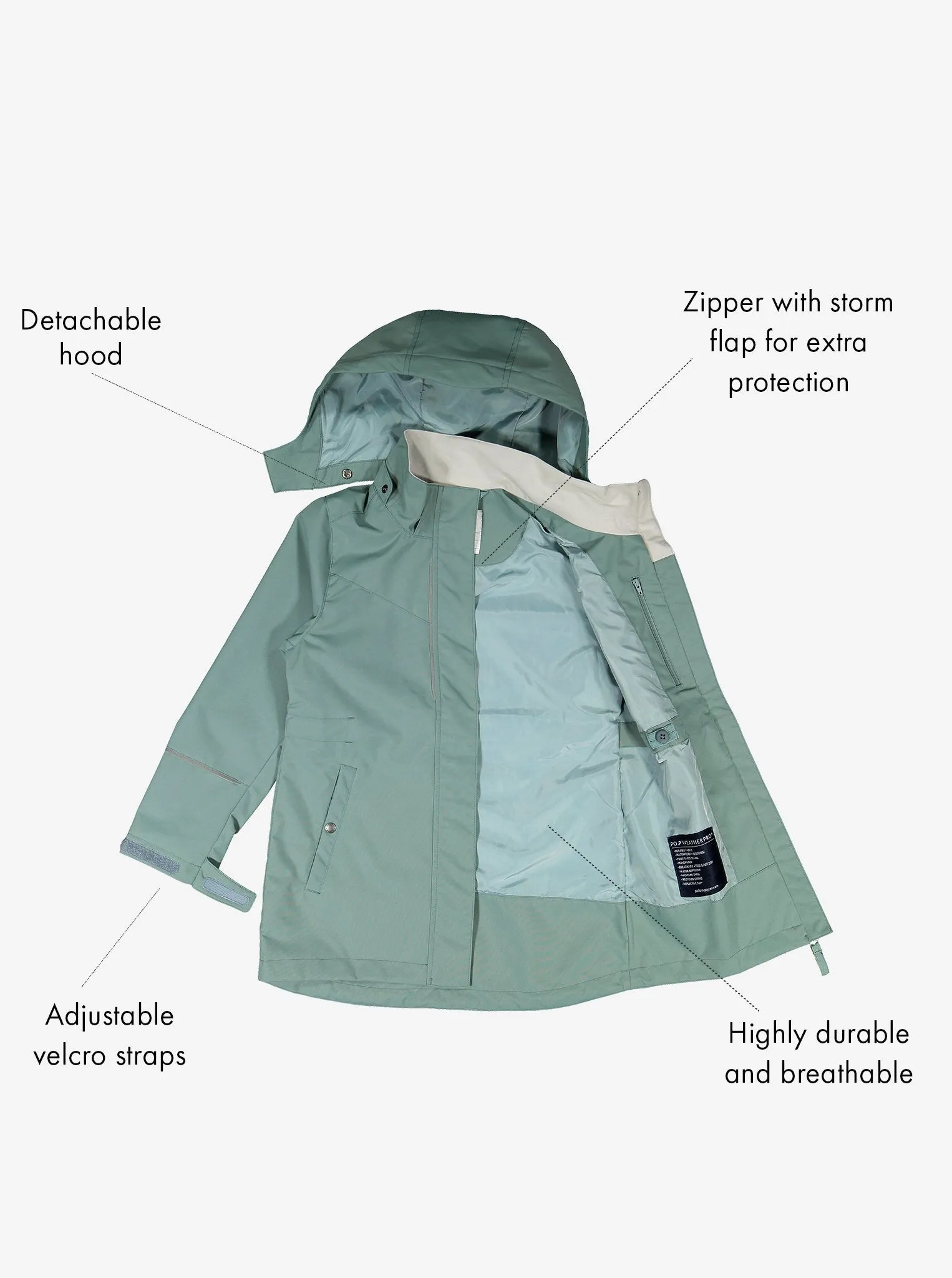 Longline Kids Waterproof Shell