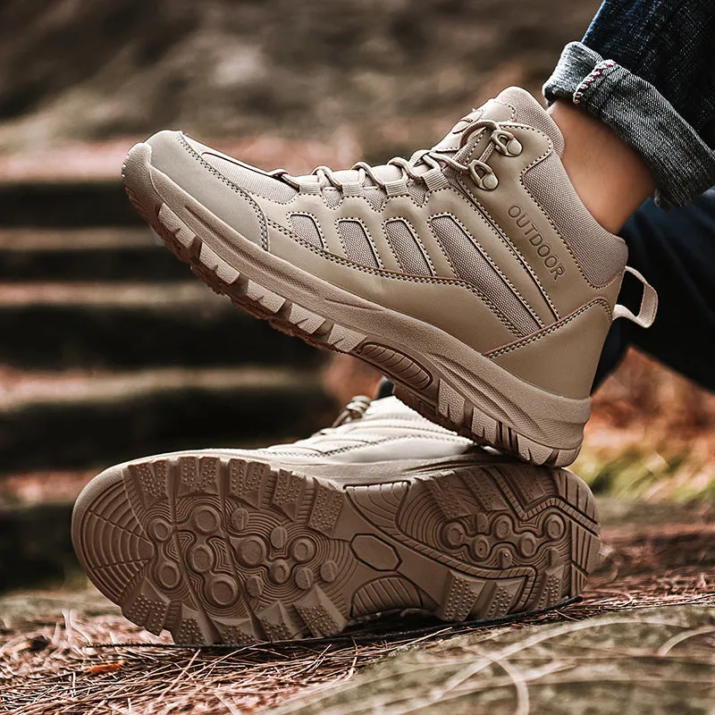 Men's Boots Fall Winter Men Outdoor Mountain Climbing Casual Shoes