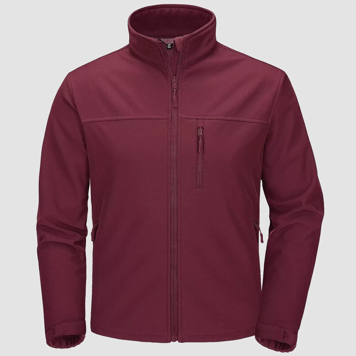Men's Fleece Lined Jacket Lightweight Waterproof Jacket
