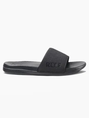 One Slide Black Sandals