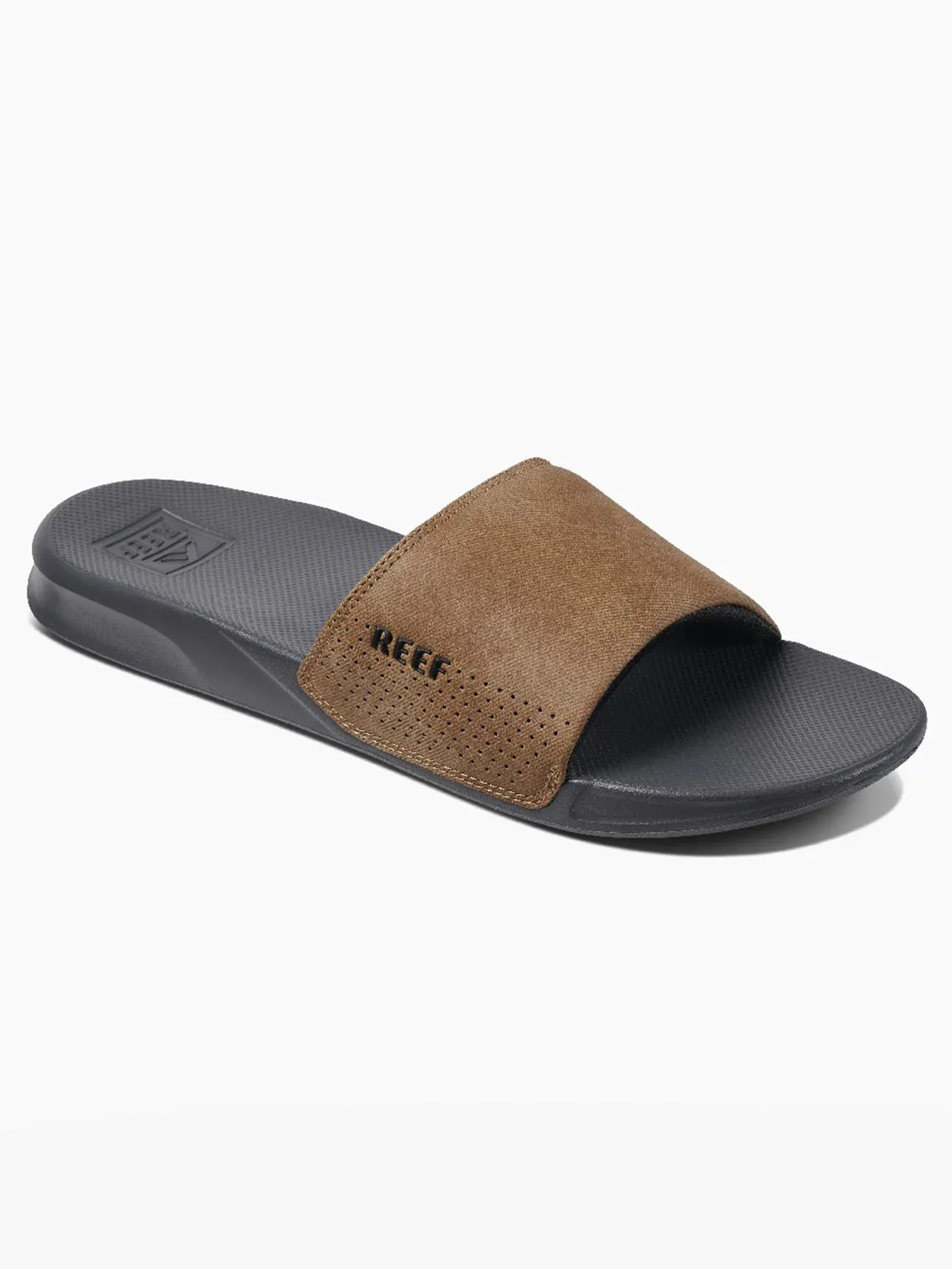 One Slide Grey/Tan Sandals