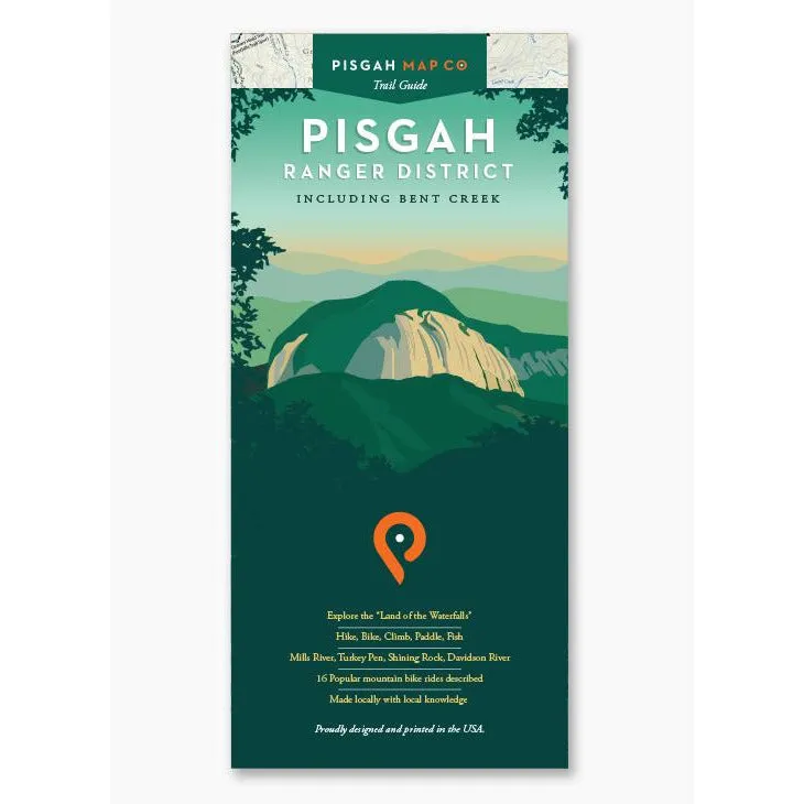 Pisgah Map Co. Pisgah Ranger District, Including Bent Creek