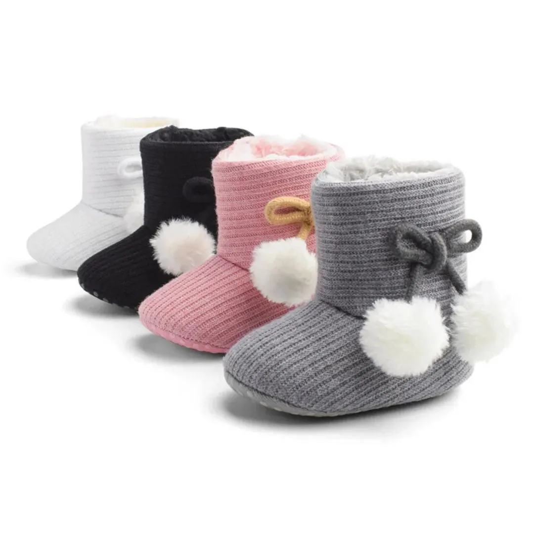 Pom Pom Baby Ugg Boots