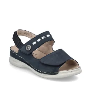 Rieker Womens Sandal V7473-14 Blue