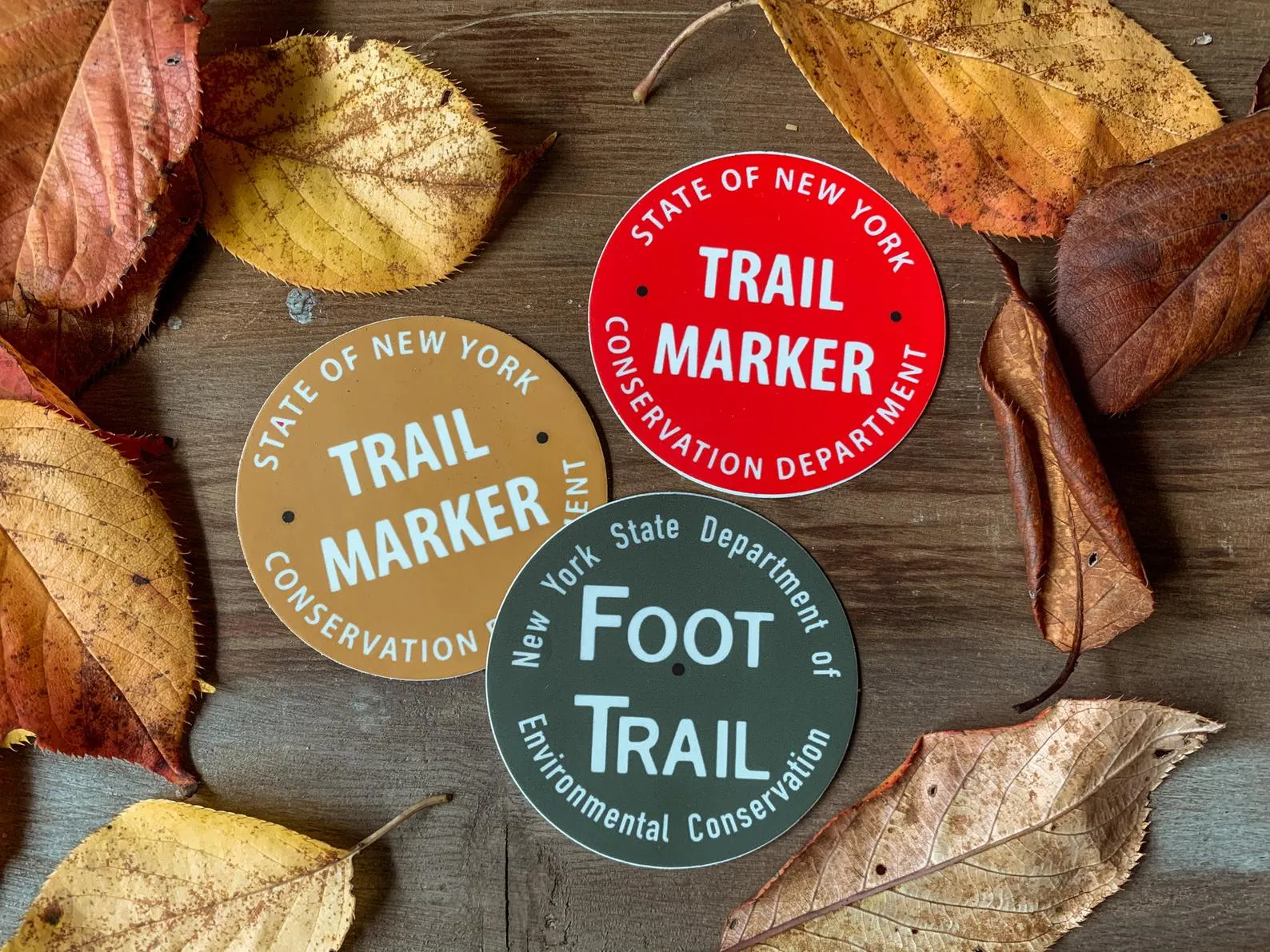 Trail Marker Stickers