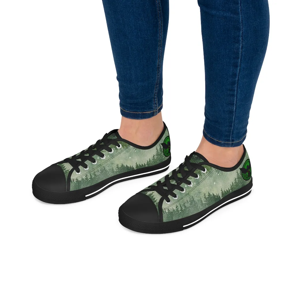 Women's Crowgodshi Forest Fog Low Top Sneakers