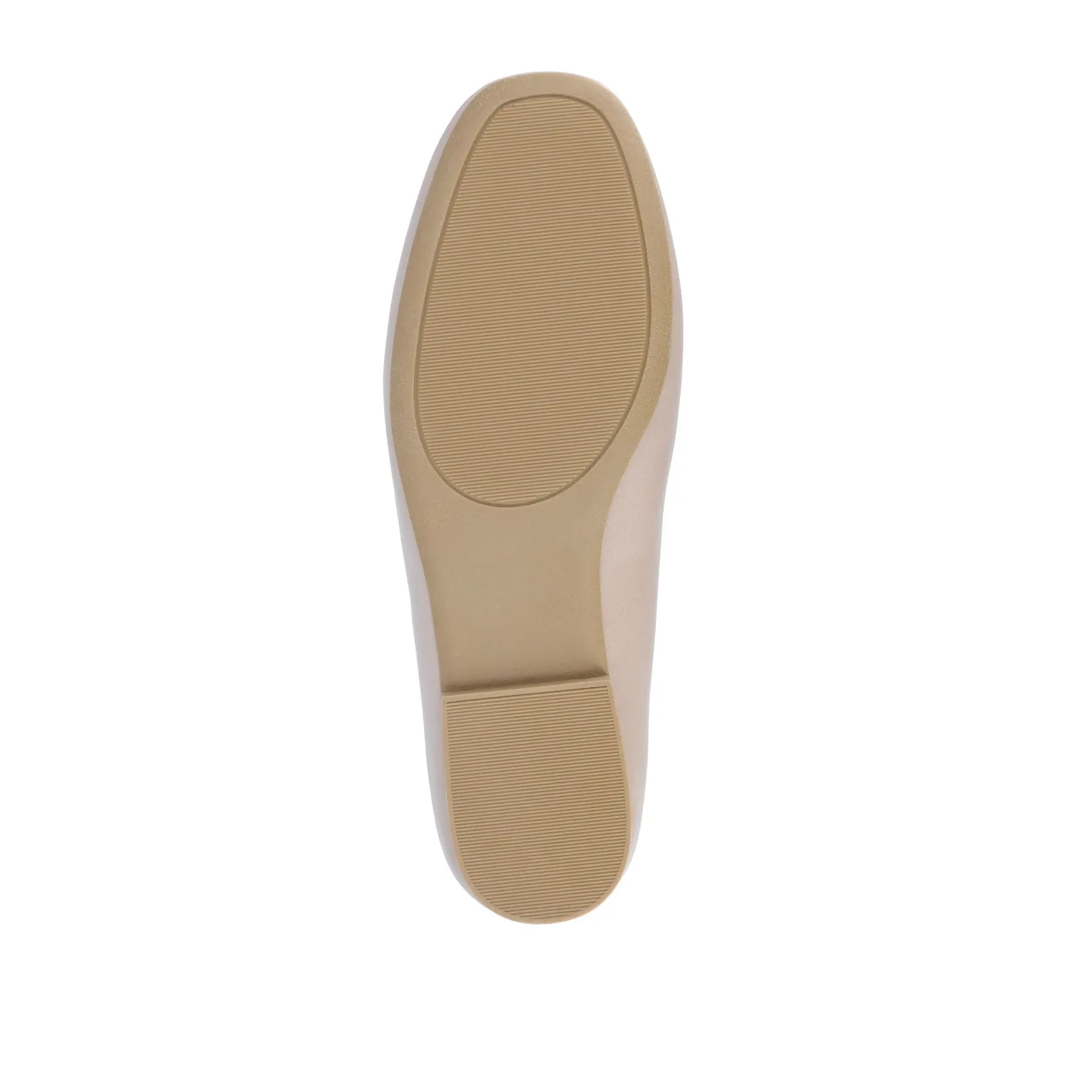 WRENN FAUX LEATHER LOAFER FLATS IN WIDE