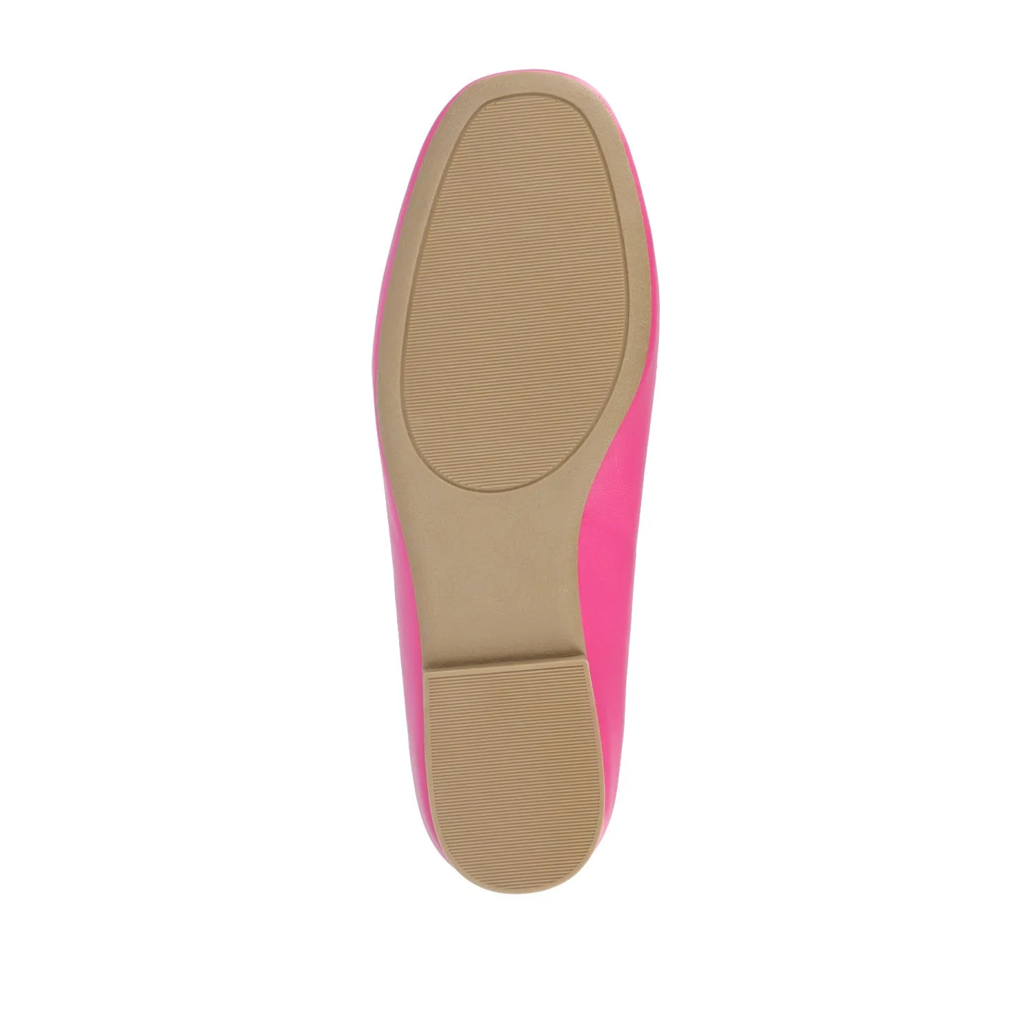WRENN FAUX LEATHER LOAFER FLATS IN WIDE